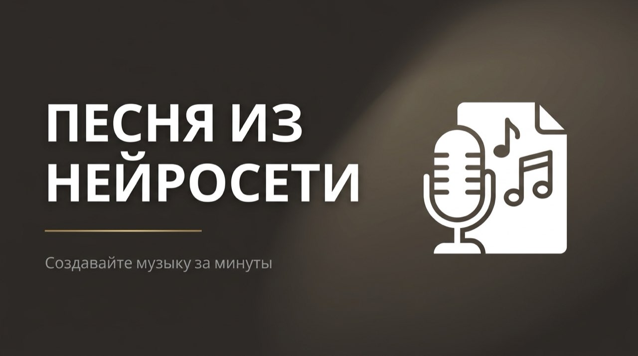 Написать песню нейросеть
