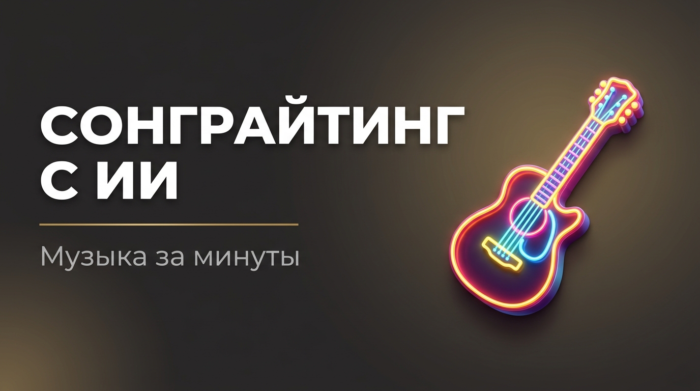 Написать песню с помощью ии