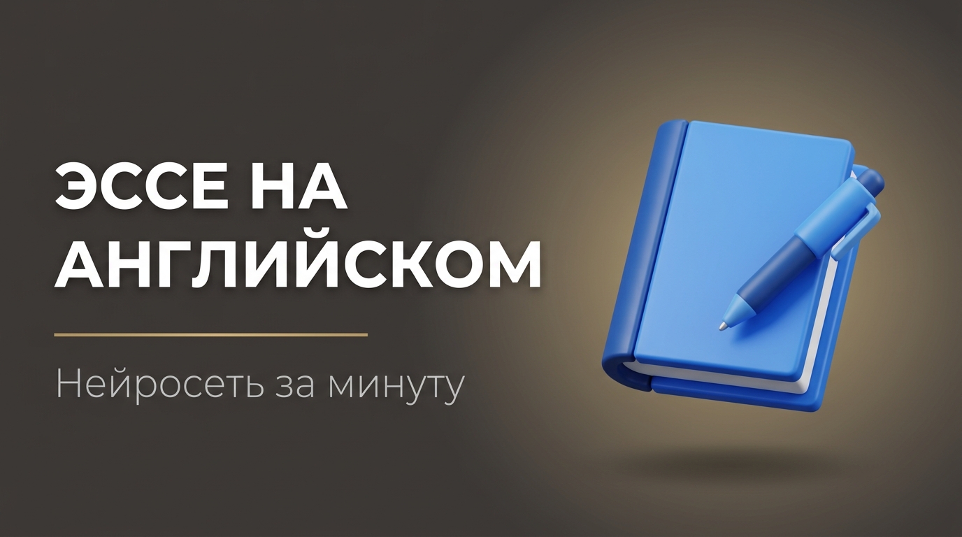 Написать сочинение на английском языке нейросеть