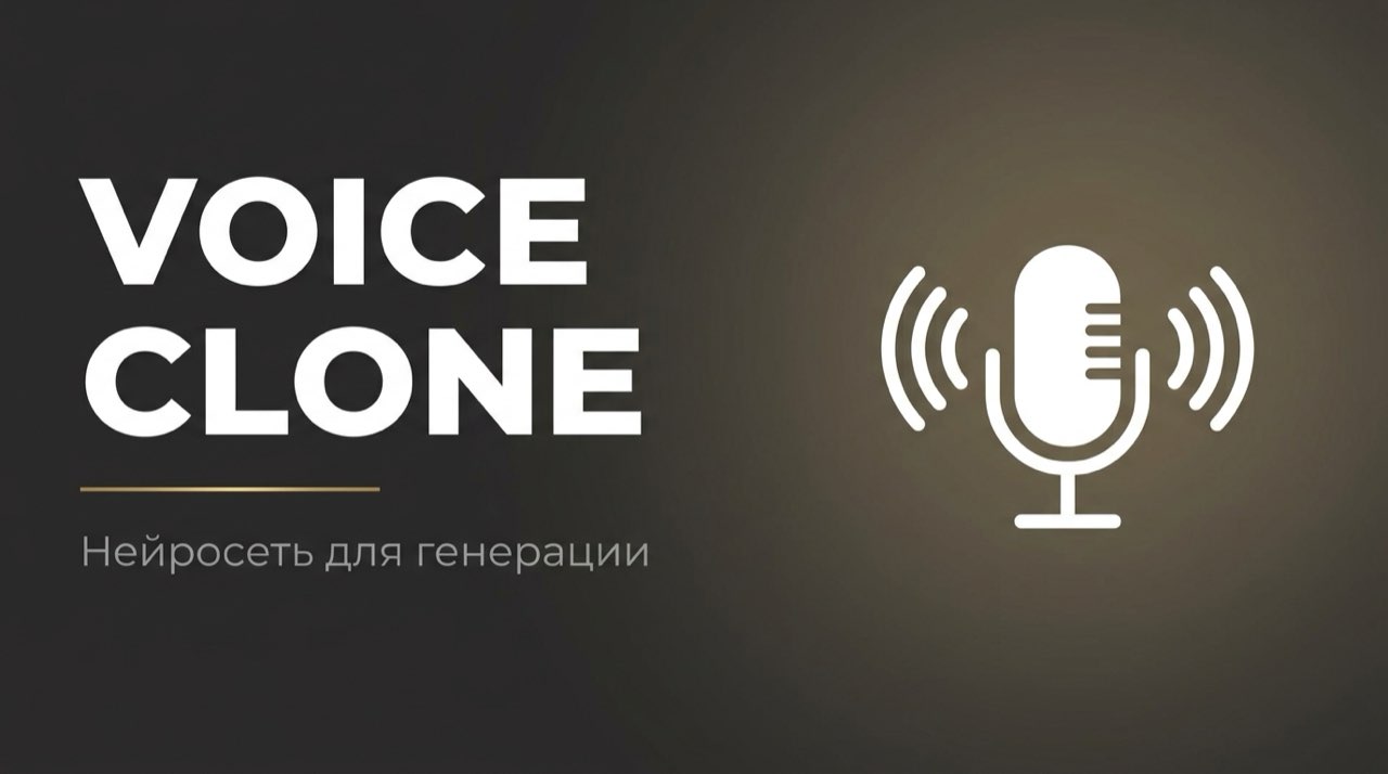 Нейросеть для генерации голоса по образцу
