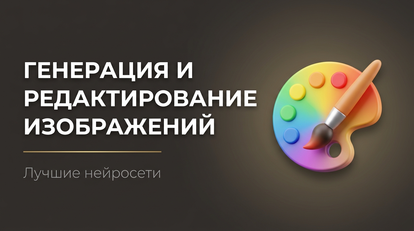 Нейросеть для генерации и редактирования изображений