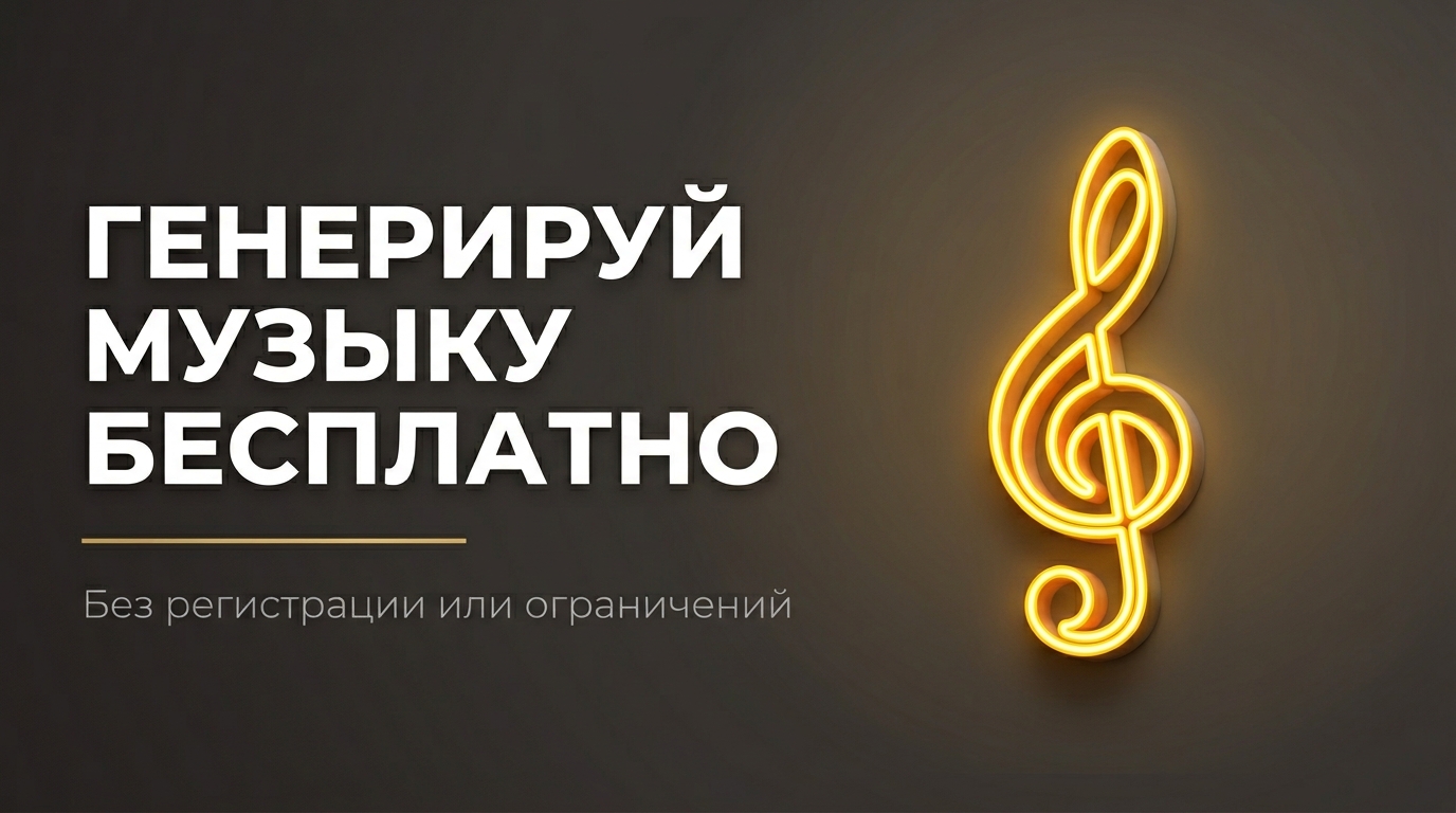Нейросеть для генерации музыки бесплатно без регистрации