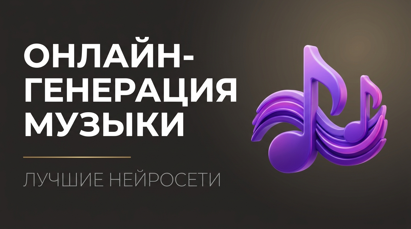 Нейросеть для генерации музыки онлайн