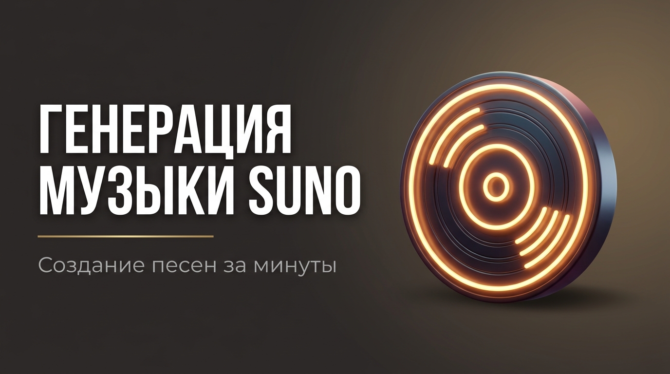 Нейросеть для генерации музыки suno