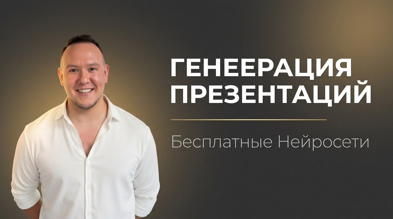 Нейросеть для генерации презентации в powerpoint бесплатно