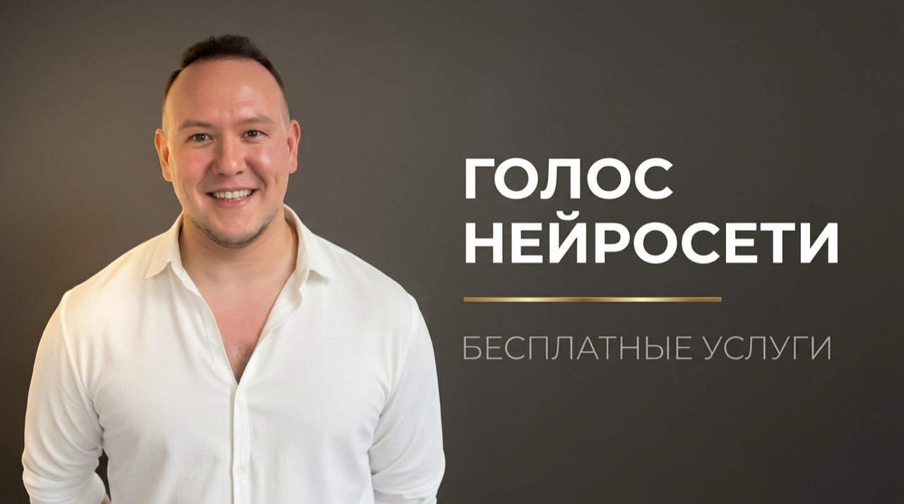 Нейросеть для голоса бесплатно