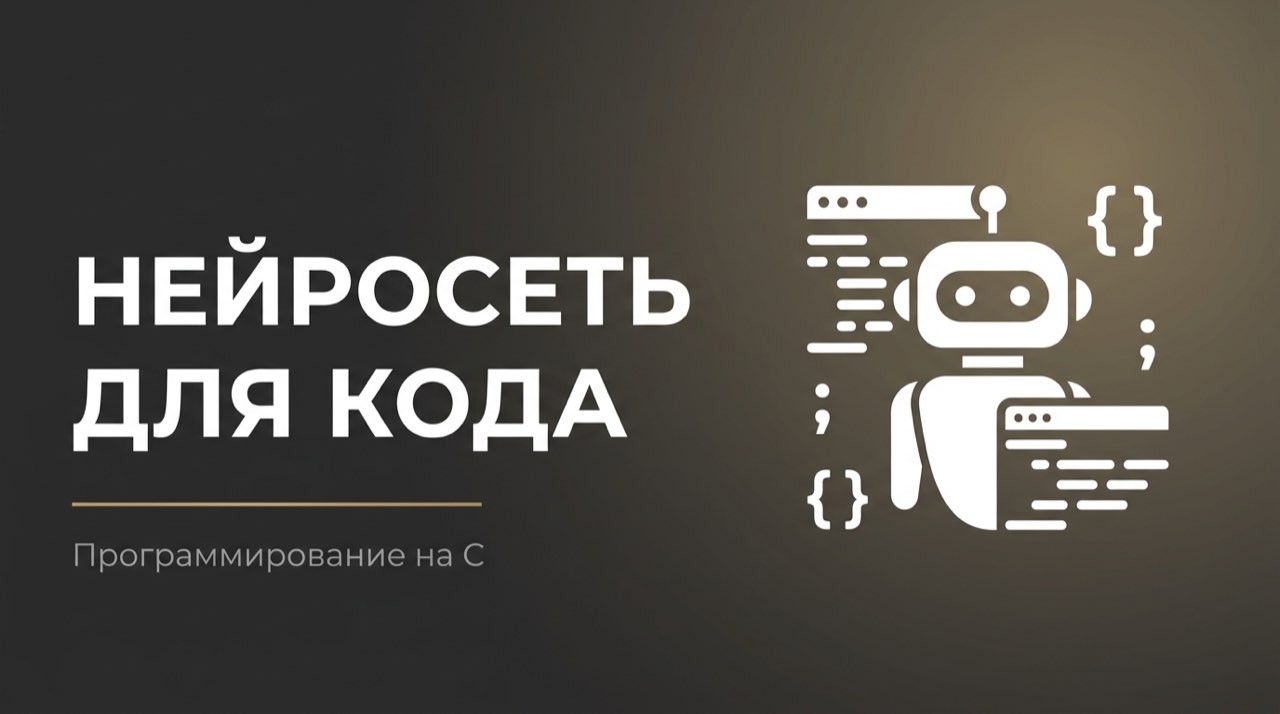 Нейросеть для написания кода на с