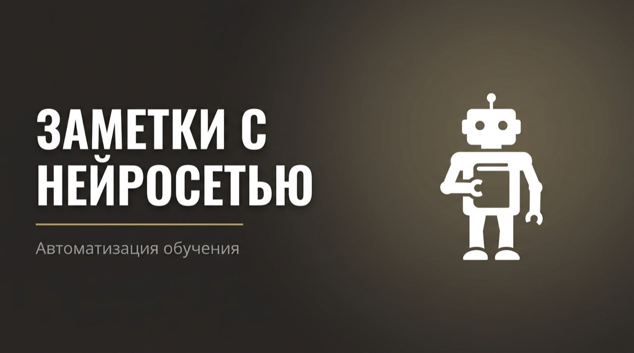 Нейросеть для написания конспектов