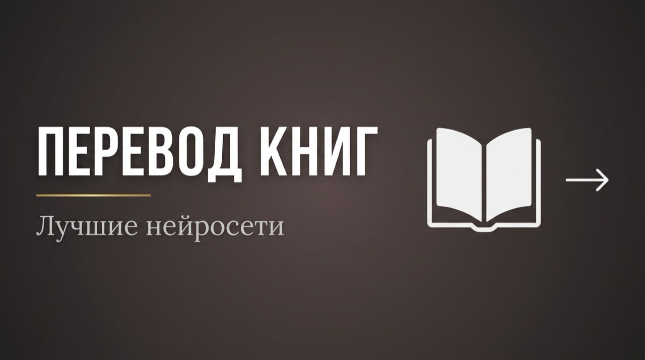 Нейросеть для перевода книг