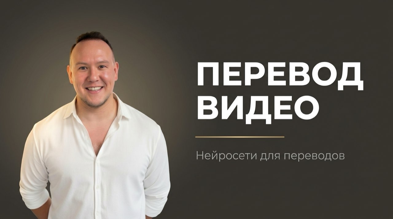 Нейросеть для перевода видео с английского на русский