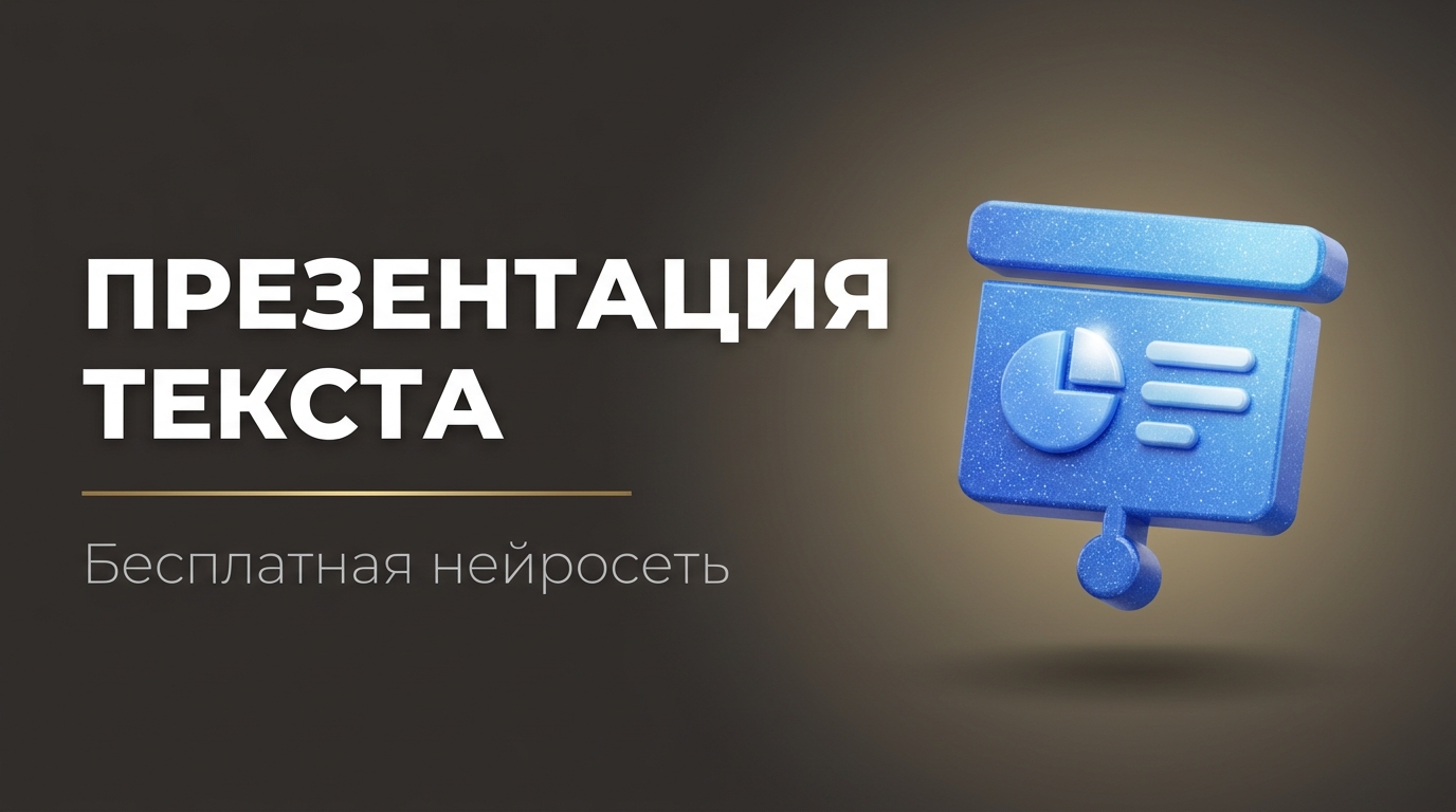 Нейросеть для презентации онлайн бесплатно