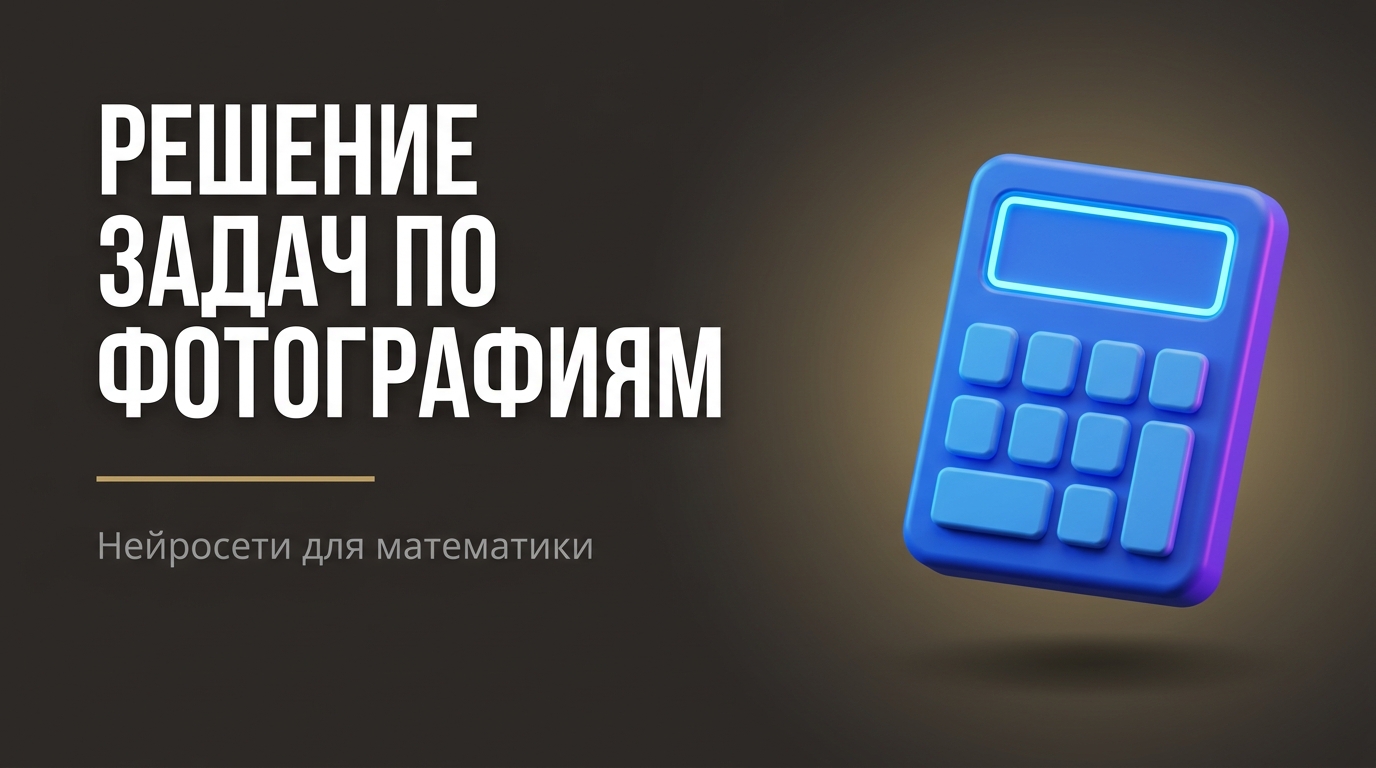 Нейросеть для решения математических задач по фото