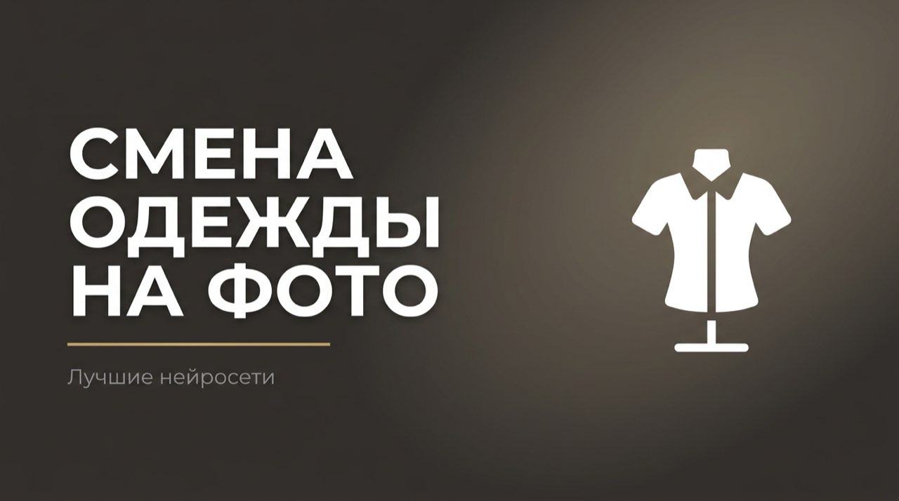 Нейросеть для смены одежды на фото