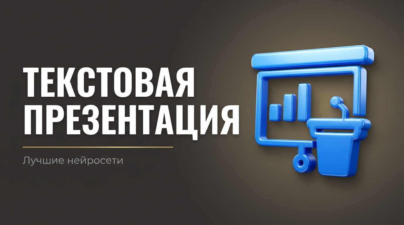 Нейросеть для создания презентации по тексту