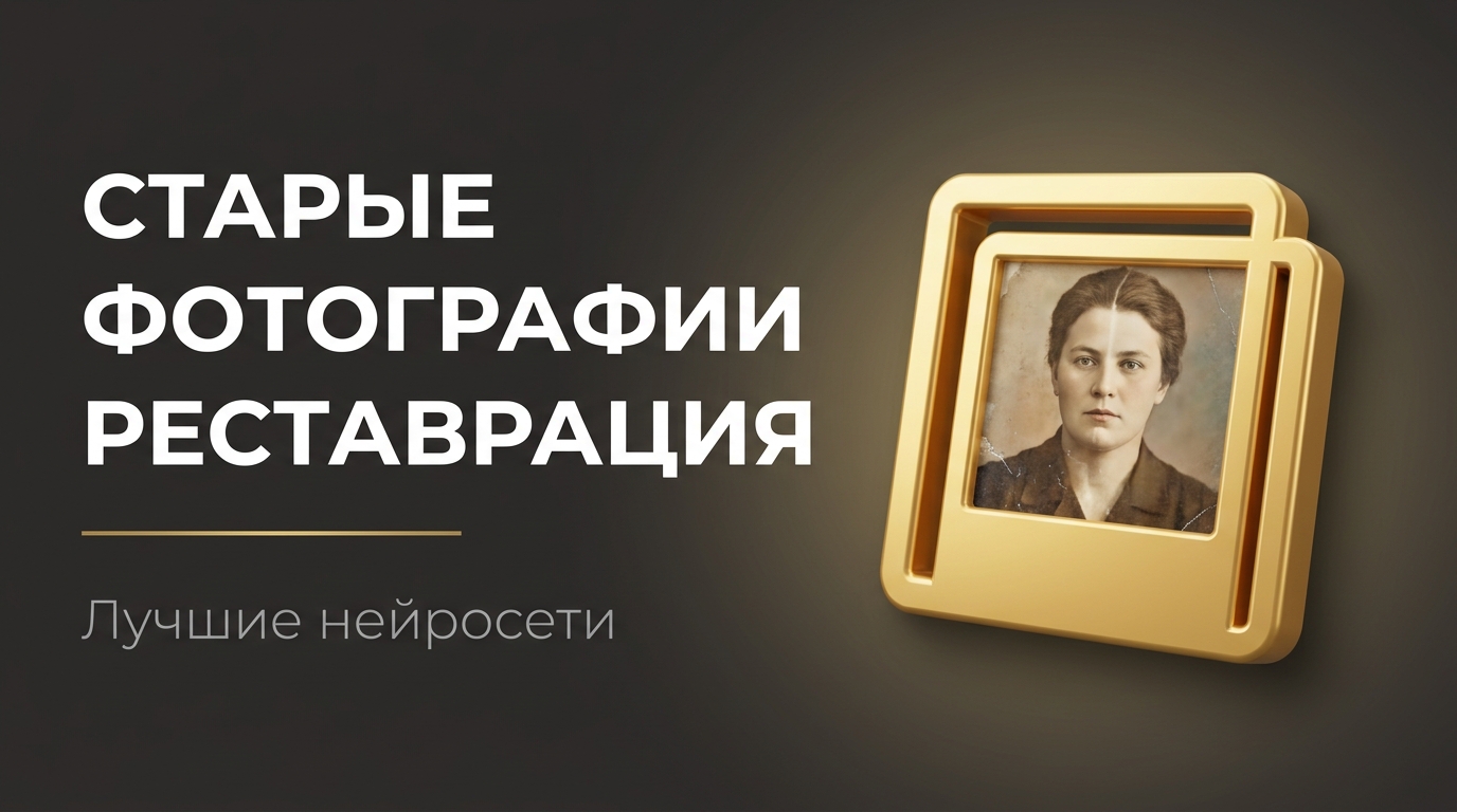 Нейросеть для улучшения старых фотографий