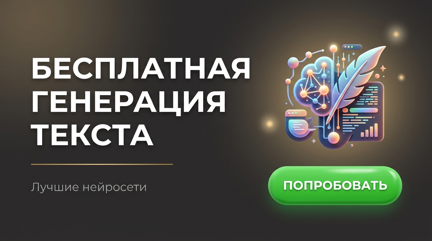 Нейросеть генерация текста бесплатно