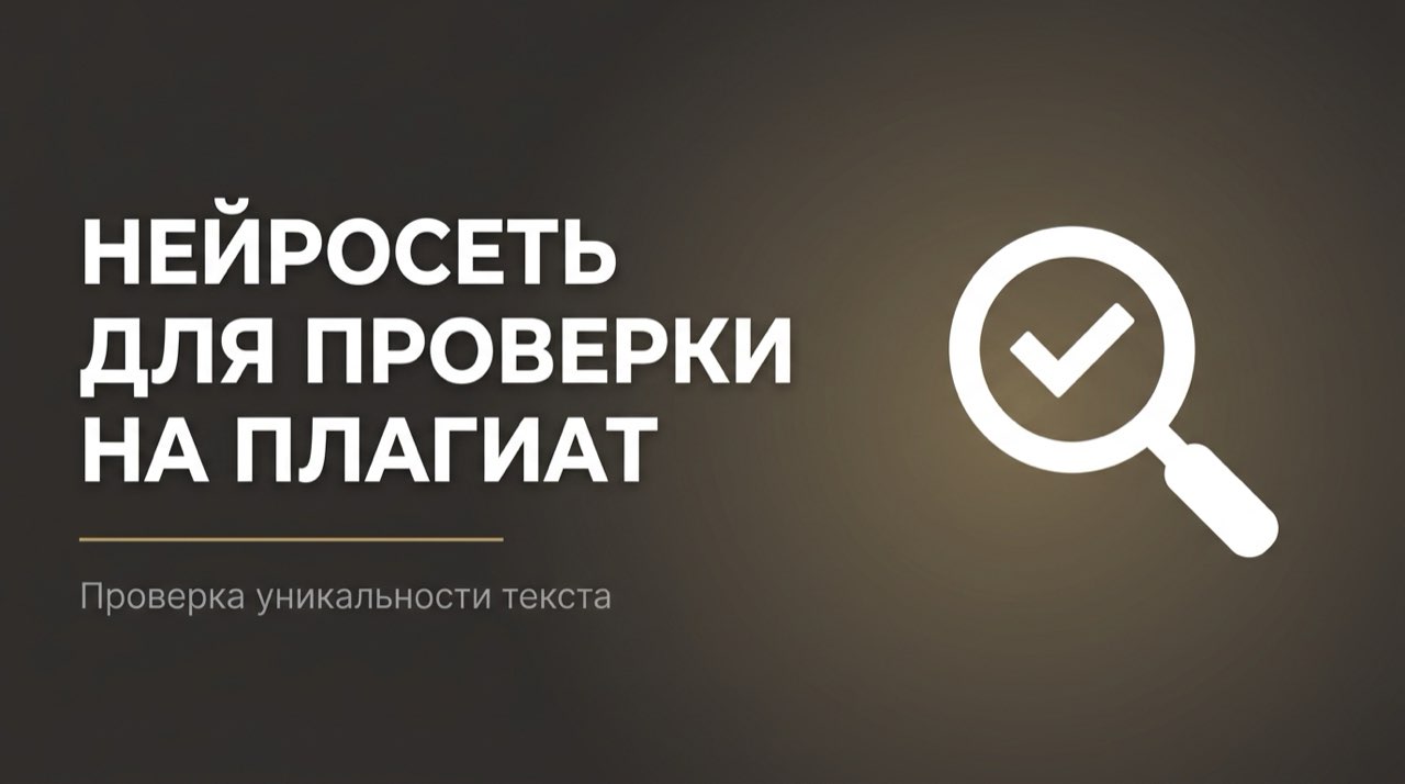 Нейросеть на антиплагиат