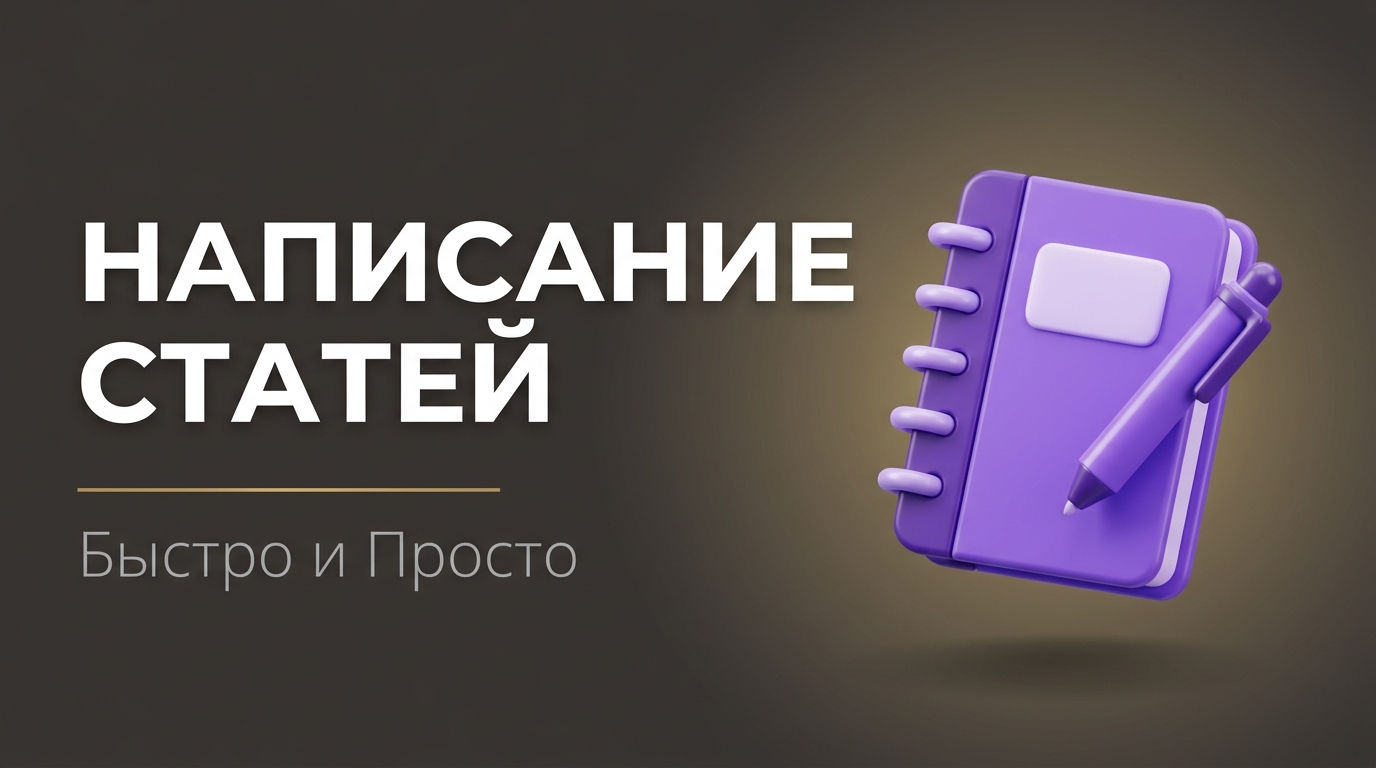 Нейросеть написать статью