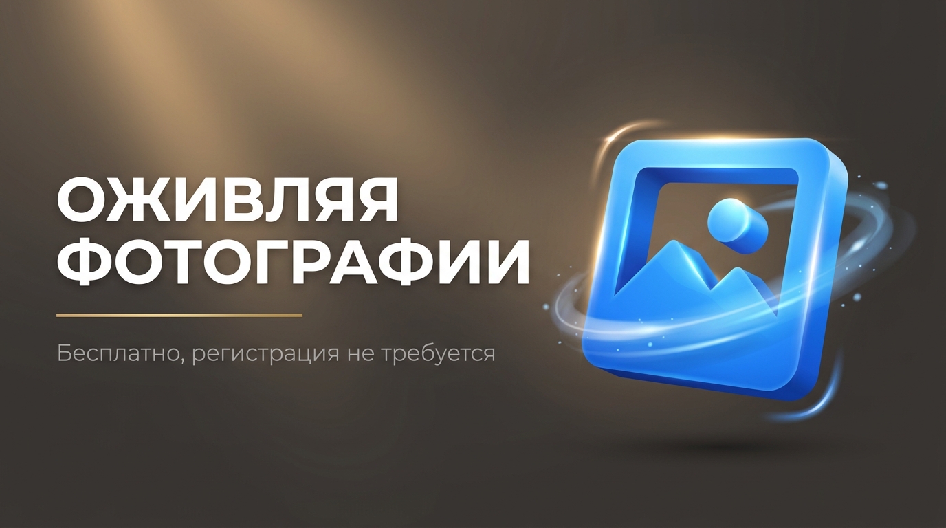 Нейросеть онлайн бесплатно оживляет фотографии без регистрации и скачивания