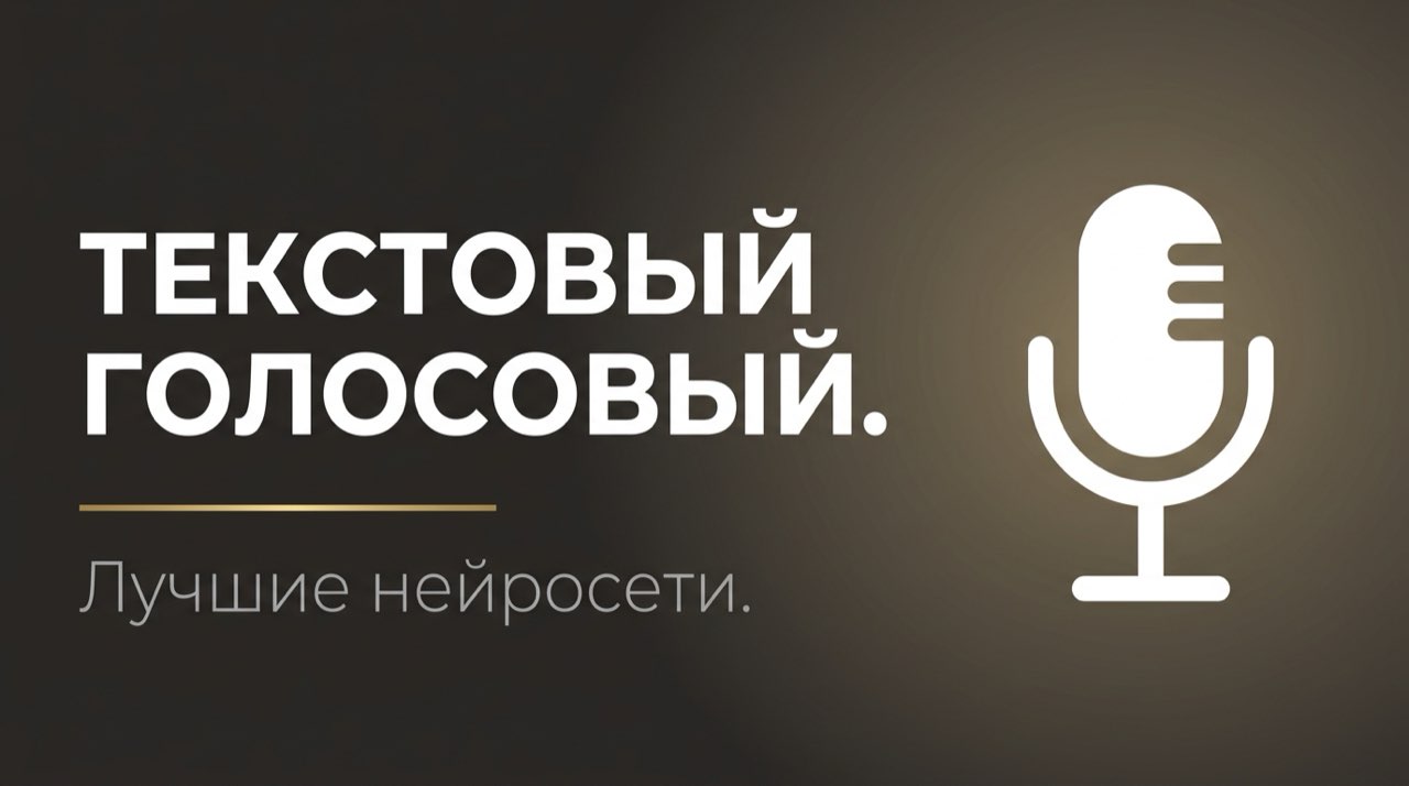 Нейросеть озвучить текст