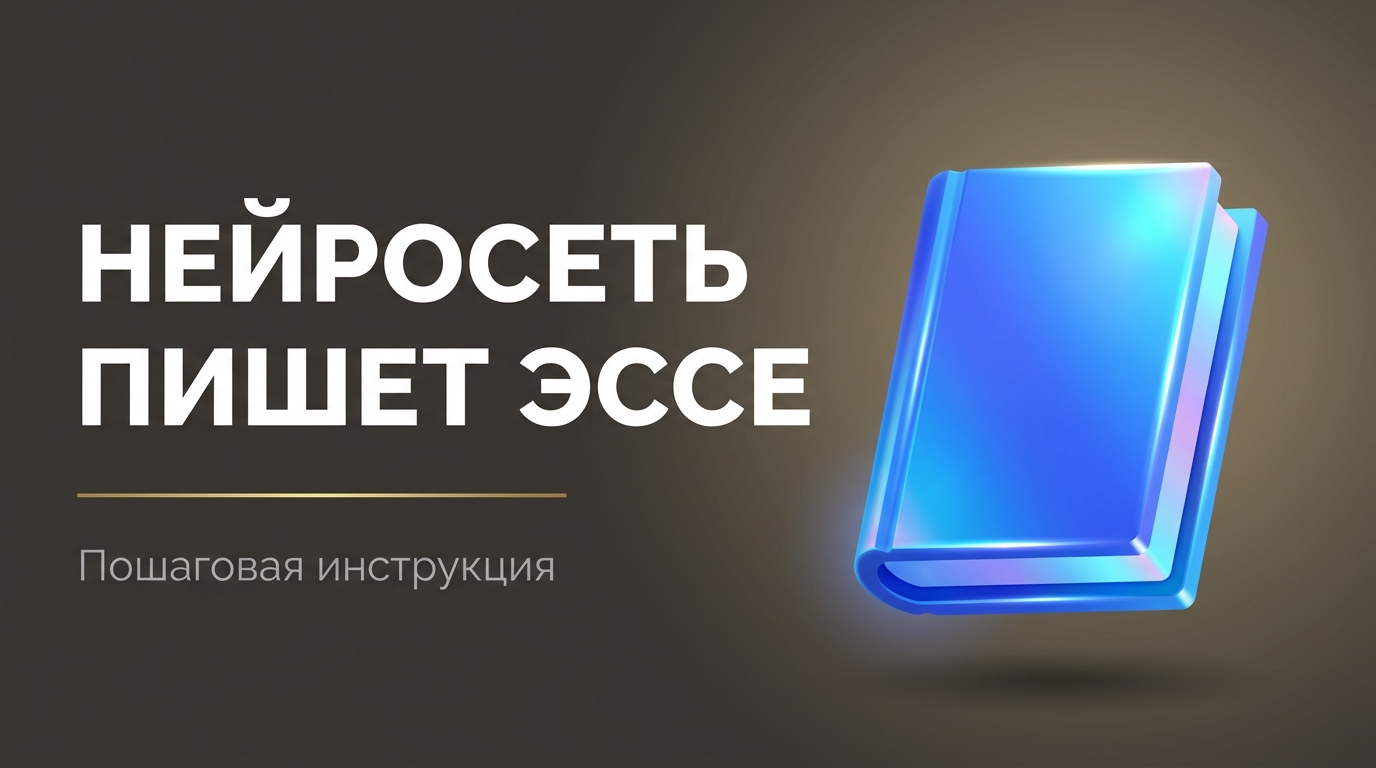 Нейросеть пишет реферат