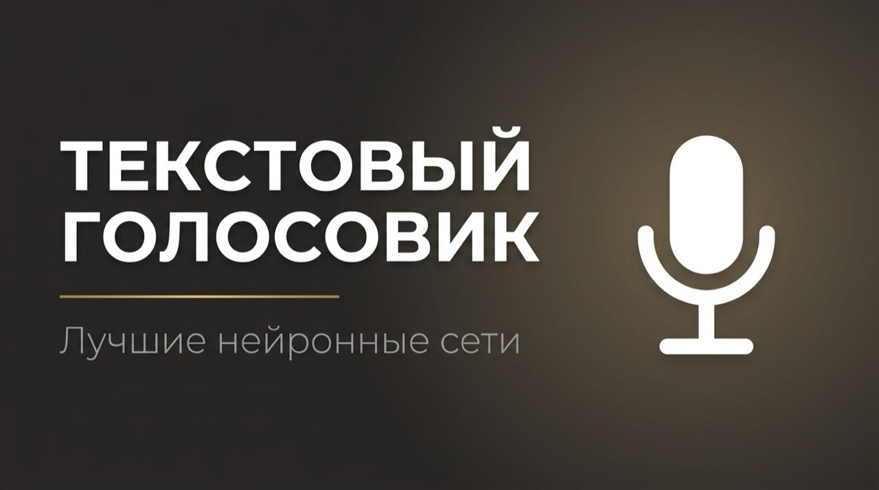 Нейросети для озвучки текста