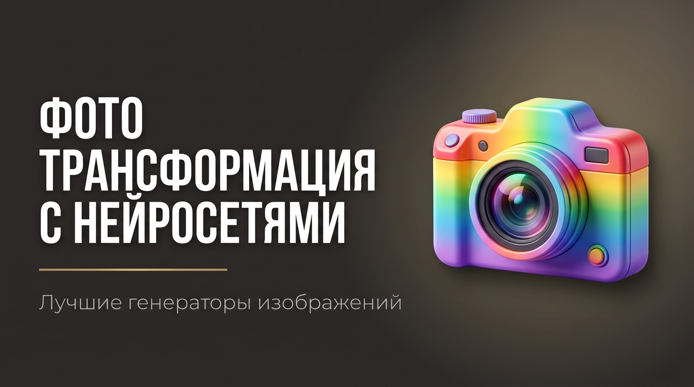 Нейросети для создания изображений из фото