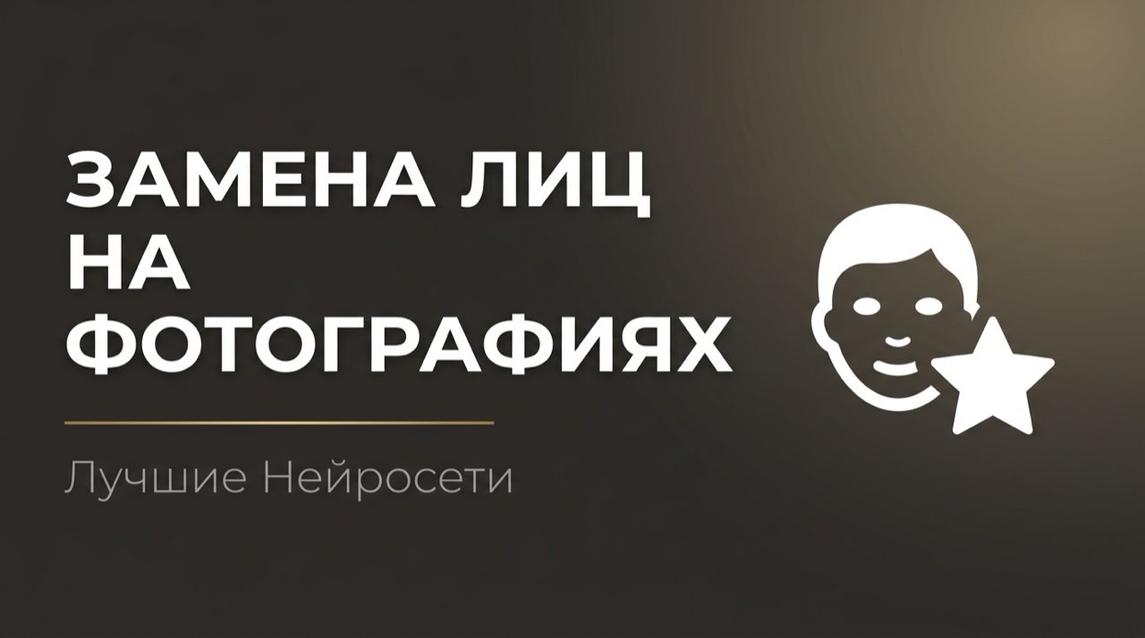 Нейросети для замены лиц на фото