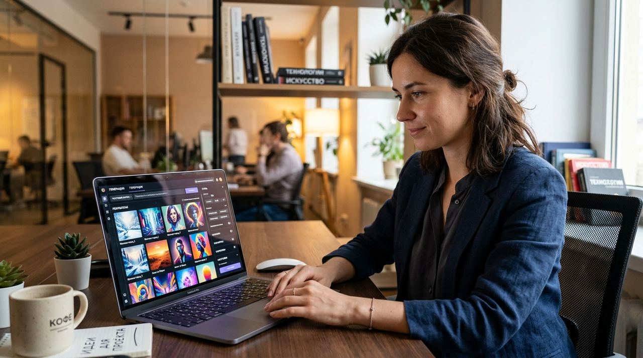 Нейросеть для генерации изображений 18 бесплатно: 7 инструментов, которые я проверил на 50+ проектах