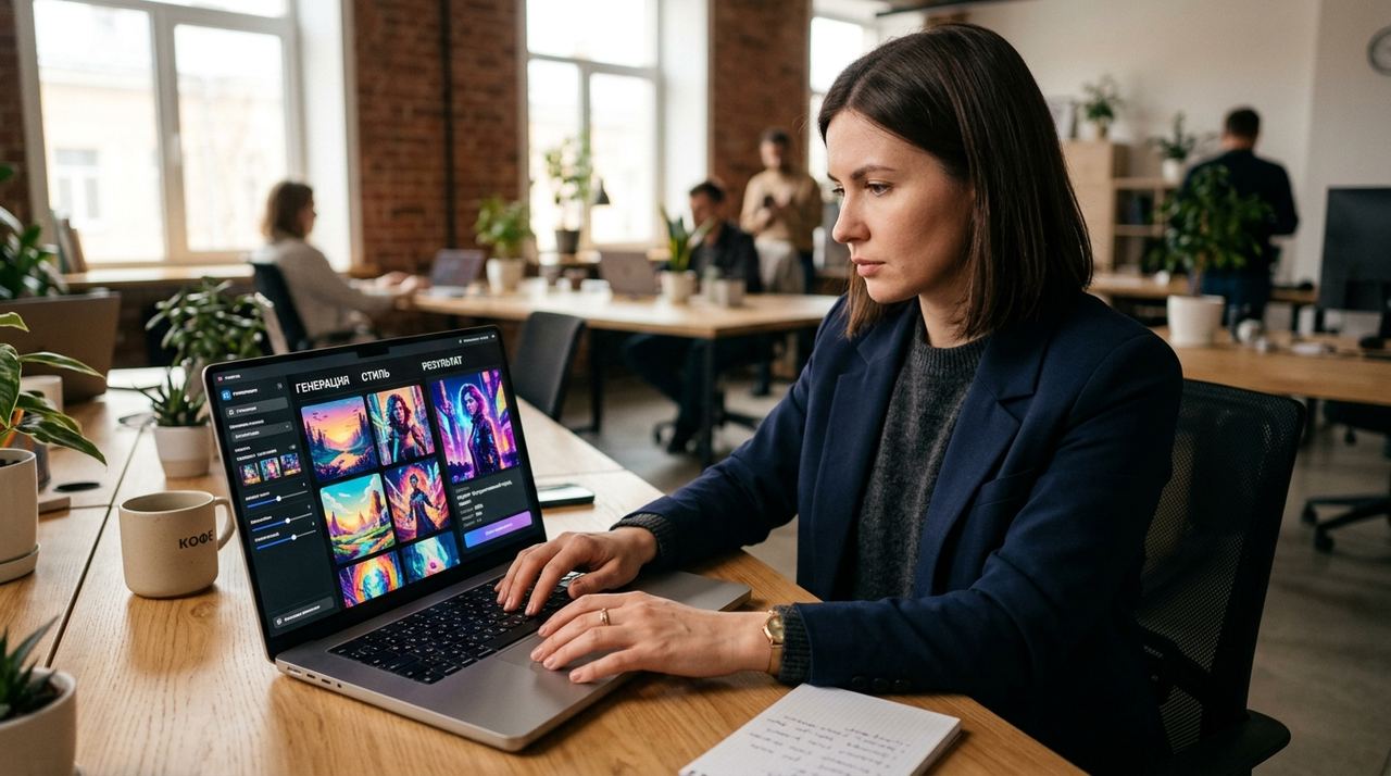 Нейросети для генерации картинок: тестирую 5 сервисов на реальных проектах