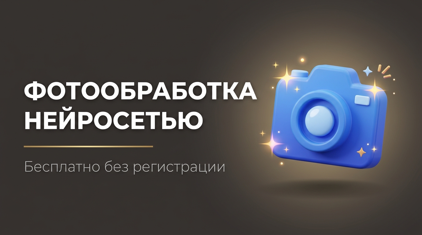 Обработка фото нейросетью онлайн бесплатно без регистрации в хорошем