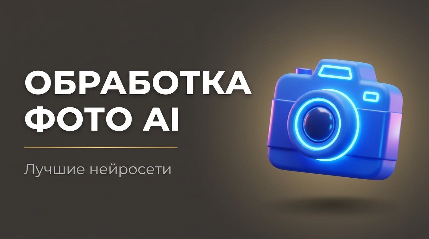 Обработка искусственным интеллектом фото