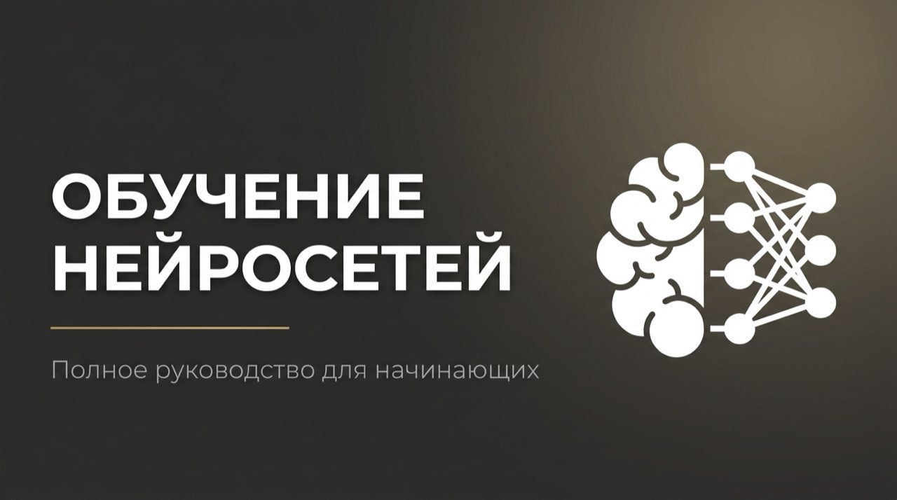 Обучение нейросетям с нуля