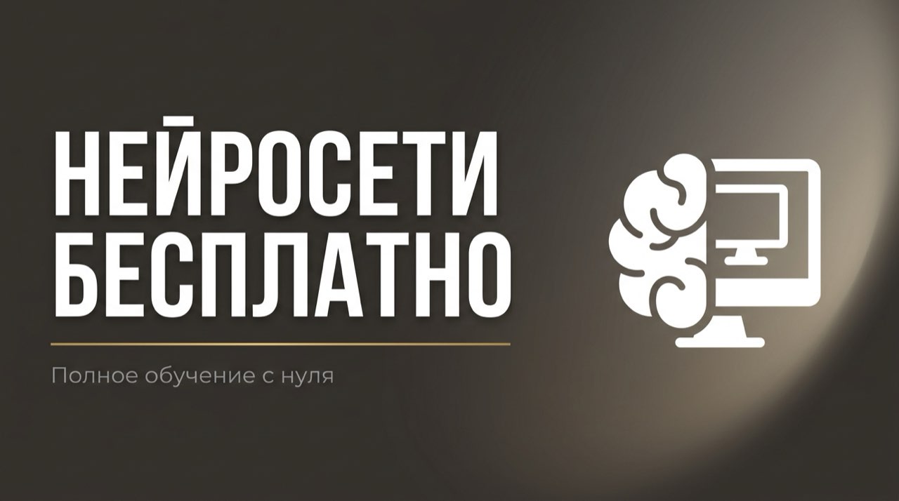 Обучение работы с нейросетями бесплатно