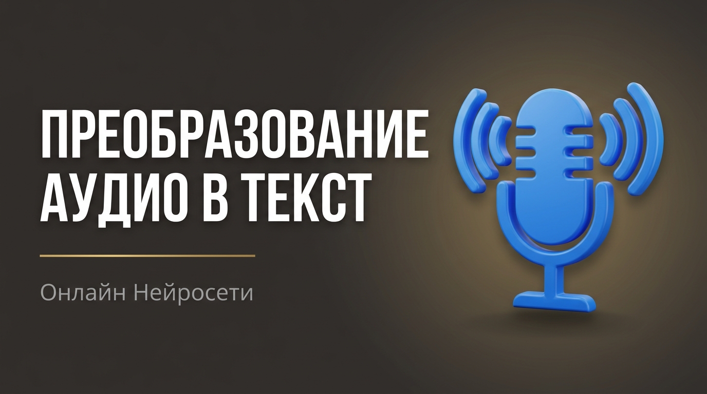 Онлайн перевод аудио в текст