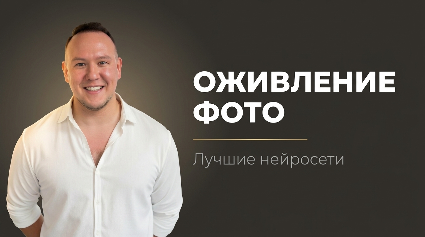 Оживи фото с помощью нейросети