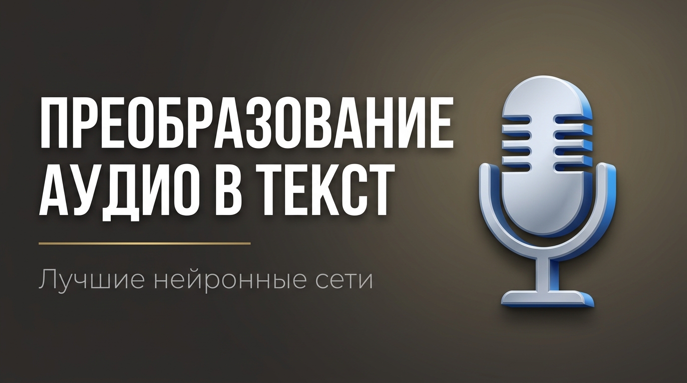 Перевод аудио в текст работа