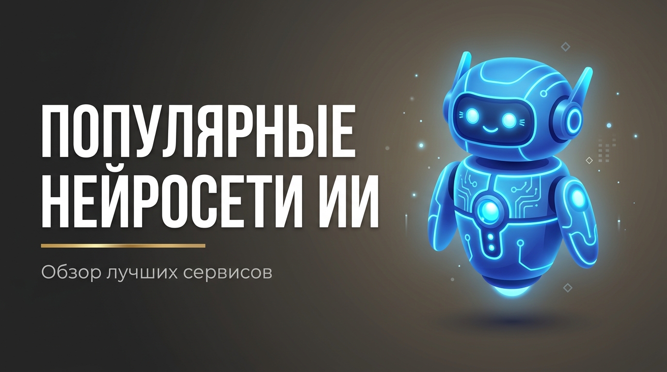 Популярные ии нейросети