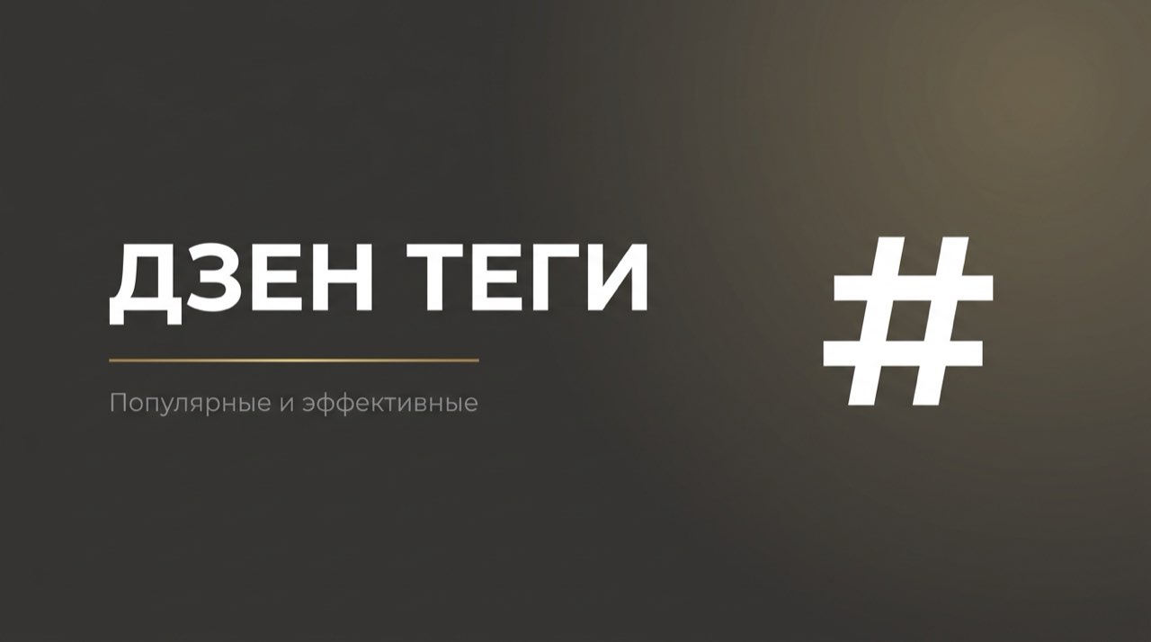 Популярные теги дзен