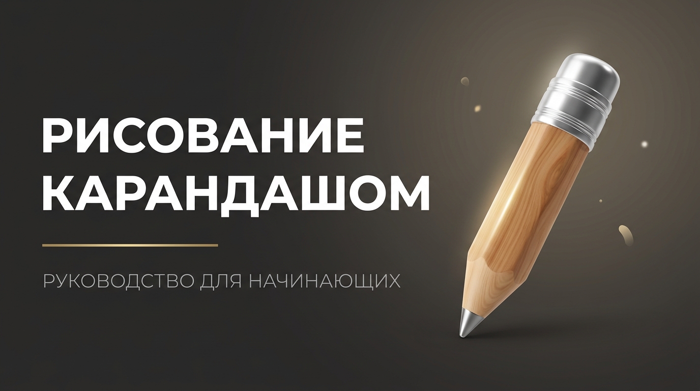 Рисование для начинающих карандашом