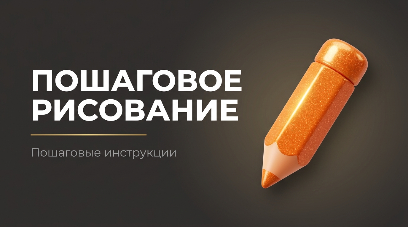 Рисование поэтапное