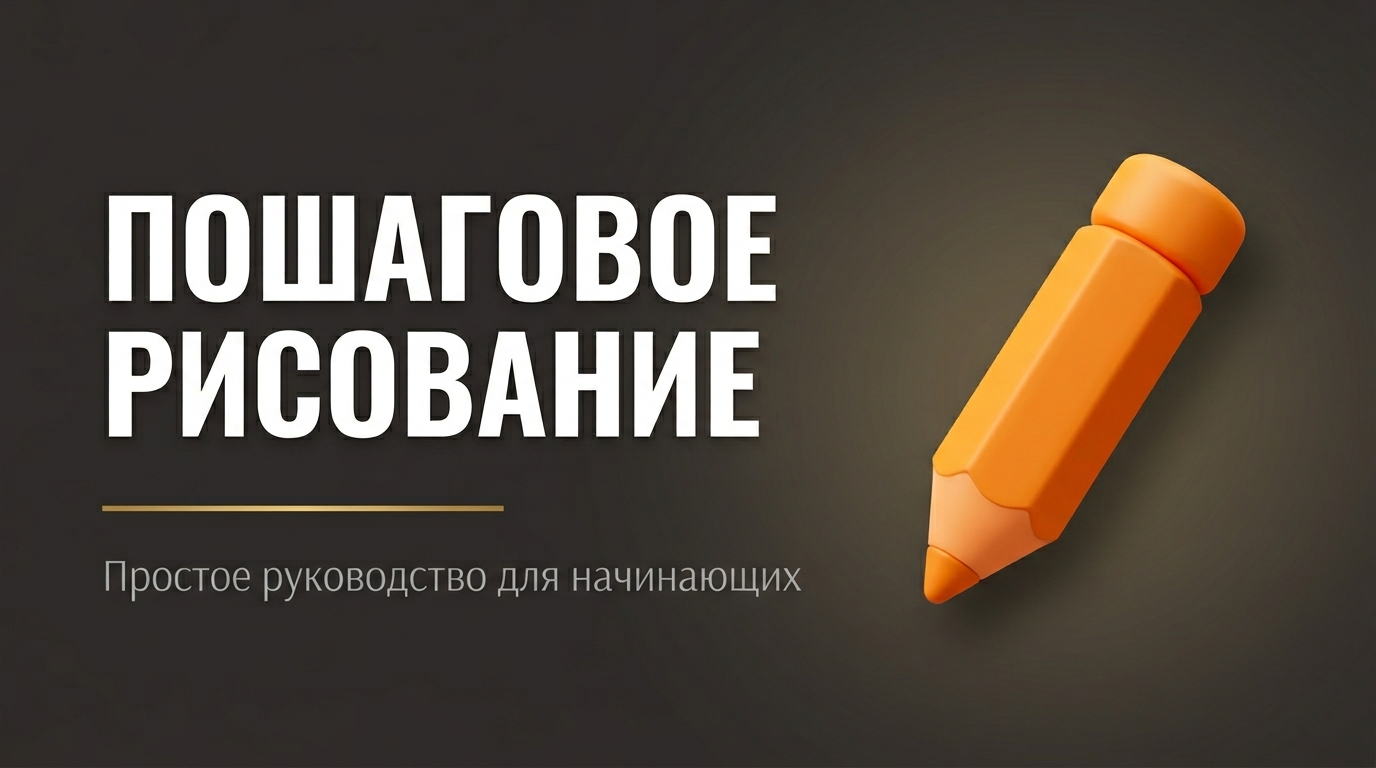 Рисование пошаговое