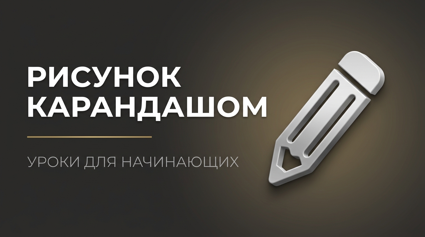Рисовать карандашом для начинающих