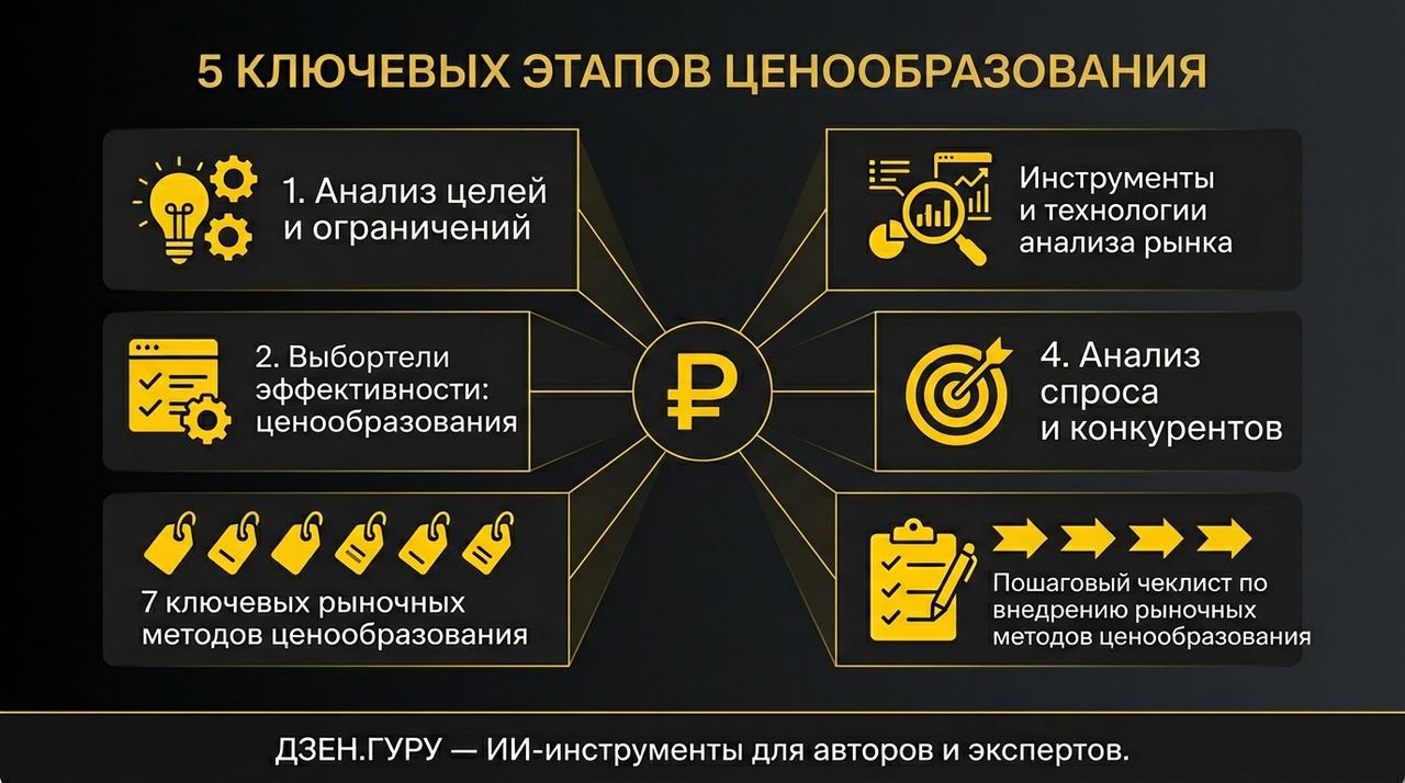 Рыночные методы ценообразования: 7 схем, которые я проверил на 30 проектах