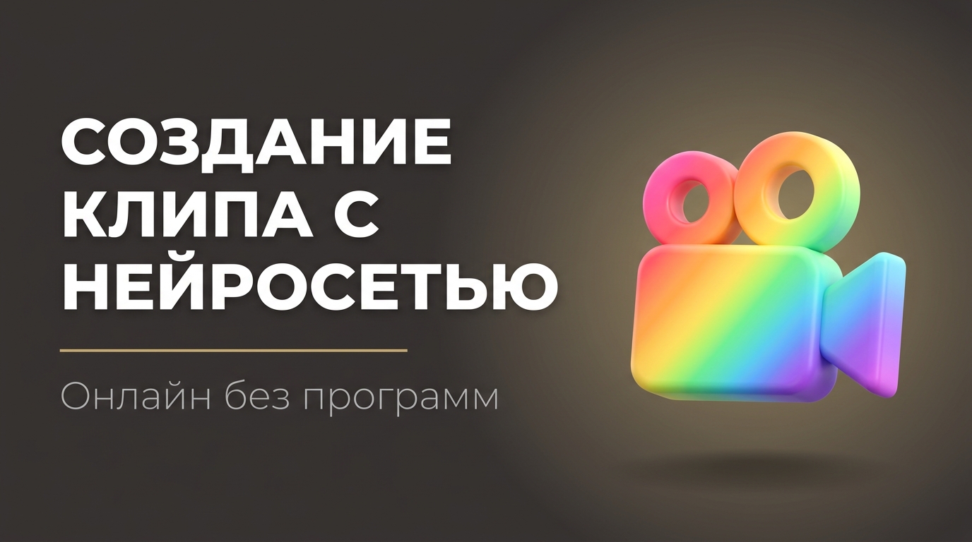 Сделать клип с помощью нейросети онлайн
