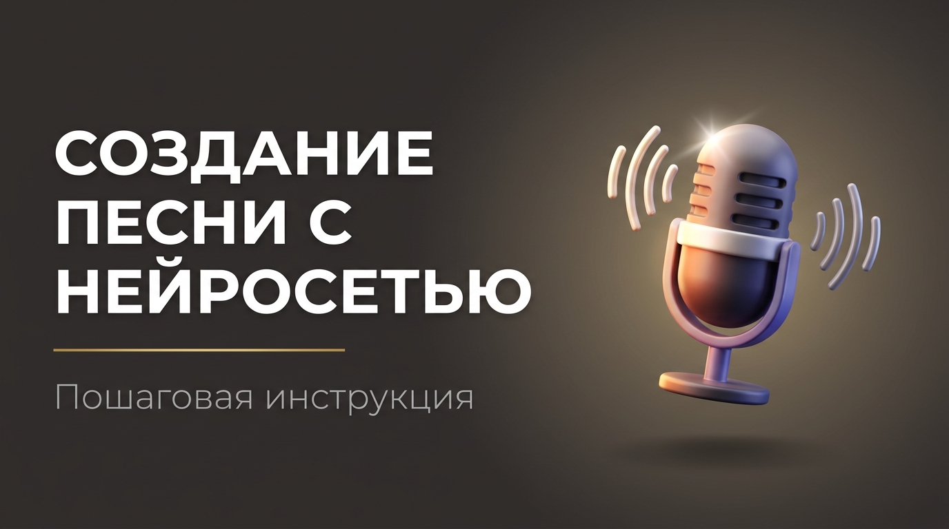 Сделать песню с помощью нейросети