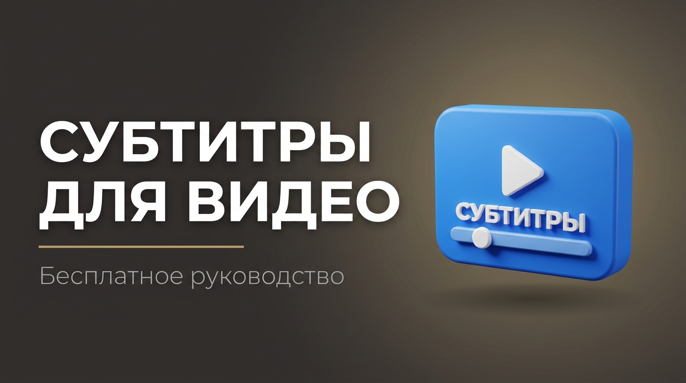 Сделать субтитры к видео онлайн нейросеть бесплатно
