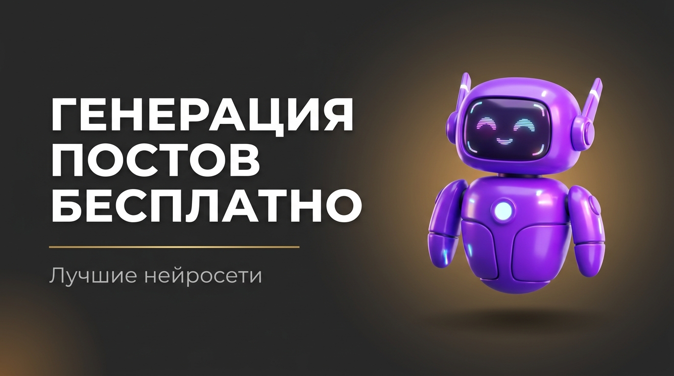 Сгенерировать пост нейросеть бесплатно