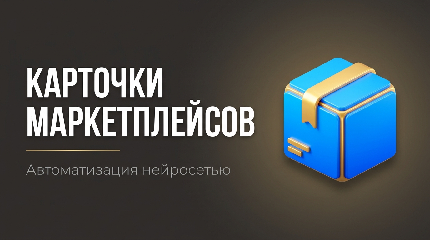 Создание карточек для маркетплейсов с помощью нейросети