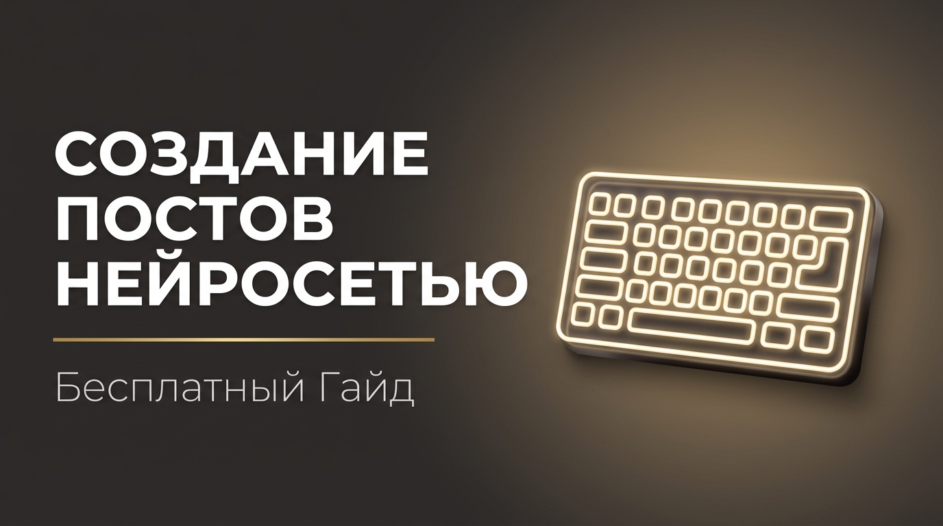 Создать пост с помощью нейросети бесплатно
